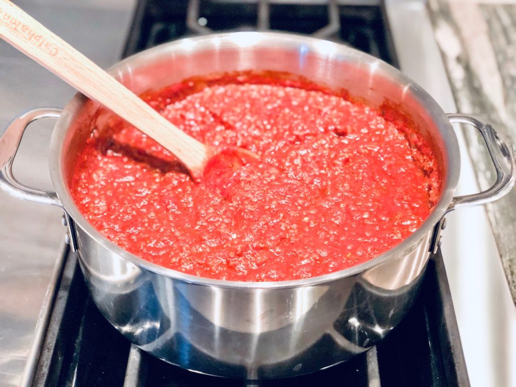 homemade lasagna meat ricotta