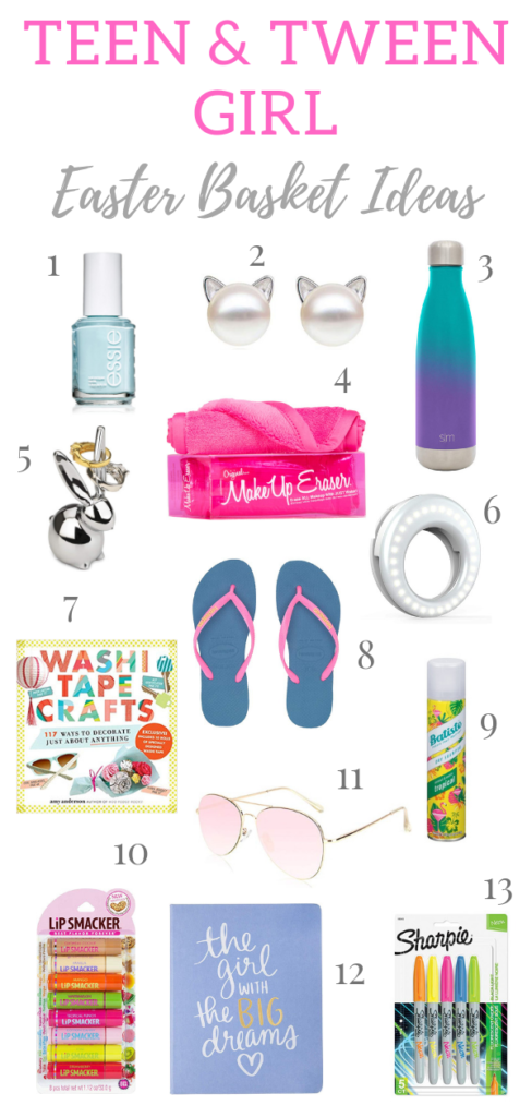 Girl Easter Basket Ideas for teens and tweens