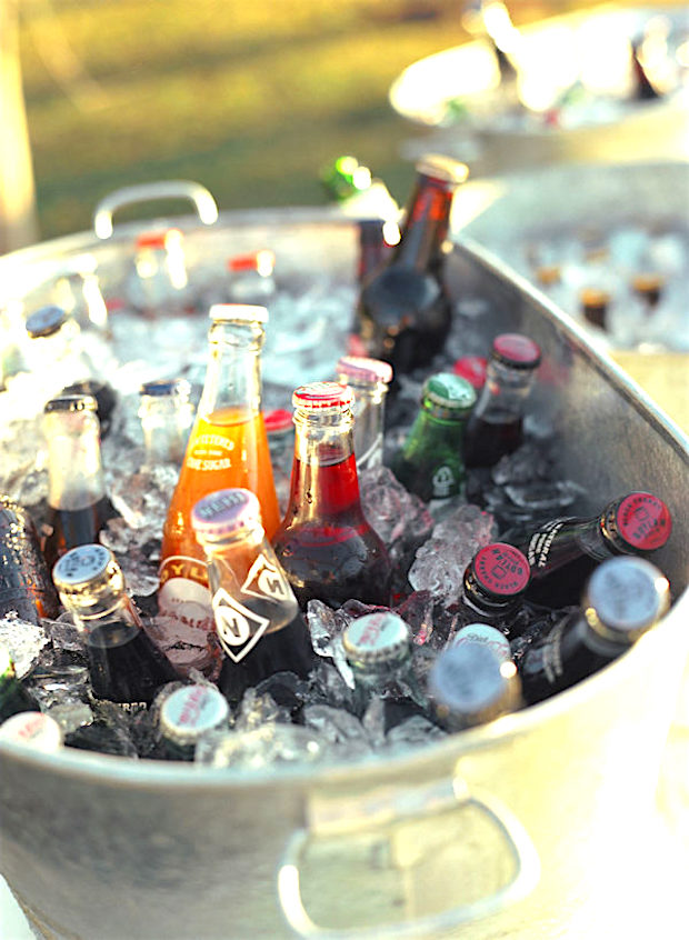 Beverage bucket drink party summer bbq