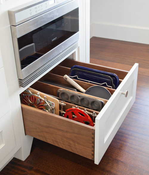 pull out baking sheet drawer