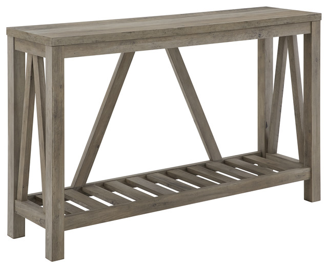 farmhouse console table entry table