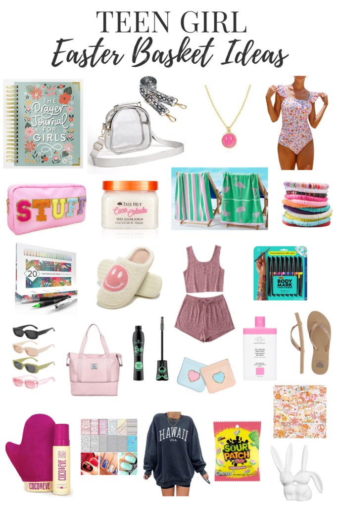 Easter Basket Ideas for Teen and Tween Girls Gift Guide Gift Ideas