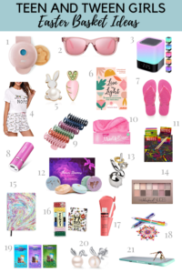 easter basket gift ideas and gift guide for teen and tween girls